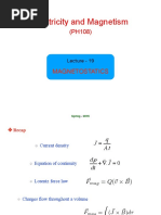 Electricity and Magnetism: Magnetostatics