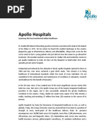 Apollo Hospitals Corporate Profile