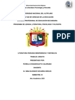 Ensayo TRADICIONES PERUANAS DE RICARDO PALMA