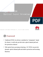 OTC107401 OptiX NG WDM Optical Layer Grooming ISSUE1.04