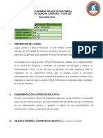 050-220 Lógica Jurídica y Ética Profesional