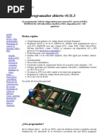 Open Programmer, Un Programador USB de Código Abierto para PIC, ATMEL AVR, I2C-SPI-MicroWire-OneWire-UNIO EEPROM