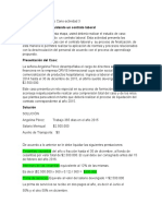 Estudio de Caso: Liquidando Un Contrato Laboral