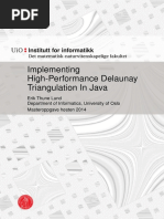 Implementing High-Performance Delaunay Triangulation in Java