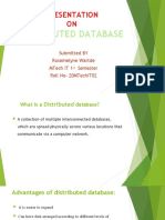 Distributed Database