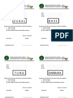 Formulir Pendaftaran Hadroh