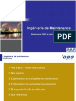 Ingénierie de Maintenance. Réduire Vos OPEX Et Optimiser Vos CAPEX