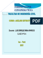 Universidad Nacional "San Luis Gonzaga "De Ica: Docente: Luis Enrique Mina Aparicio