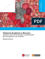 Violencia de Género y Discurso Daniela Zamora Digital
