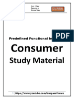 Consumer Study Material 211