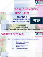 Chapter 6 Titrimetric Methods