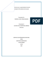 Estudio de Caso La Oportunidad de Formarme