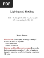 W09-Lighting and Shading