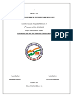 Tax Relief On Various Financial Instruments and Real Estate: Investment Analysis and Portfolio Management