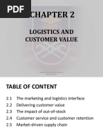 CHAPTER 2 - Logistics and Customer Value