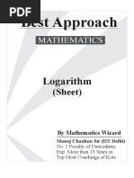 Logarithm Sheet