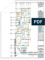 Electrical Layout: (Ground Floor Plan)