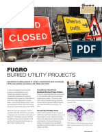 Fugro Buried Utility Projects