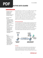 Active Data Guard 11g Datasheet