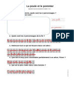 1.la Poule Et Le Pommier CORRECTION