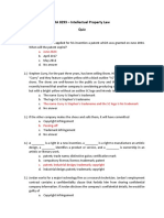 RA 8293 - Intellectual Property Law Quiz: A. June 2024