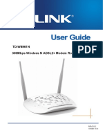 TD-W8961N 300Mbps Wireless N ADSL2+ Modem Router