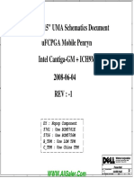 Dell Latitude E5500 Wistron Foose Intel UMA Schematics