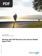 How To Work With SAP Business One Service For iOS