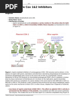 Non-Selective Cox 1&2 Inhibitors: Aspirin