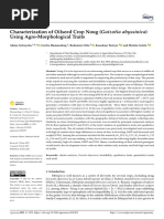 Agronomy: Characterization of Oilseed Crop Noug (Guizotia Abyssinica) Using Agro-Morphological Traits