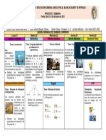 8vo Agenda Semana 1 Proyecto 1