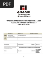 2.1.8. - PROCEDIMIENTO DE INDUCCIÓN Y DERECHO A SABER - Abril 2018