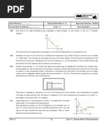 Gaseous State and Thermodynamics - Level 3 - DTS 12