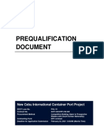 Prequalification Document - NCICPP