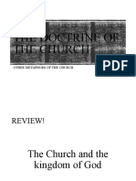 The Doctrine of The Church