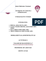 Taller-De-Diagnostico-Proceso de Aplicación de Benchmarking