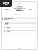 ROF QP 007 Internal Auditing