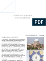 Islamic Architecture - Provincial Style