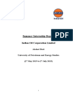 Summer Internship Report: Indian Oil Corporation Limited