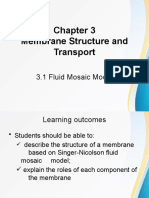 3.1 Fluid Mosaic Model