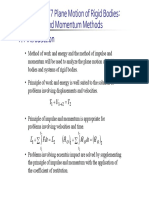 Chapter 17 Plane Motion of Rigid Bodies: Energy and Momentum Methods