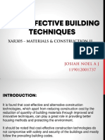 Cost Effective Building Techniques Architecture