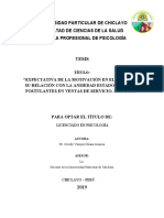 Tesis Expectativas de La Motivación en El Trabajo