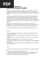 Midi Import Guide From Dms