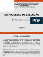 Aula 1 - Do Processo de Execução - Teoria Geral Da Execução