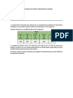 Examen Parcial de Costos y Presupuesto - II Unidad