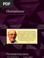 Humanismo. Fenomenologia y Existencialismo.