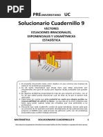 Cuadernillo 9 - Solucionario