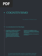 Cognitivismo. Principios