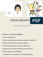 Textos Descriptivos